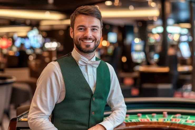 Pengguna menikmati akses live casino yang responsif dan cepat melalui perangkat mobile di 10fastfingers
